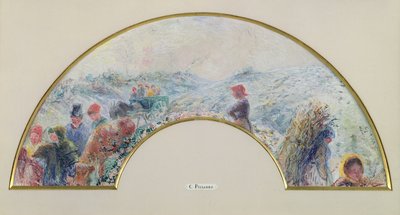 Winter, Return from the Fair by Camille Jacob Pissarro
